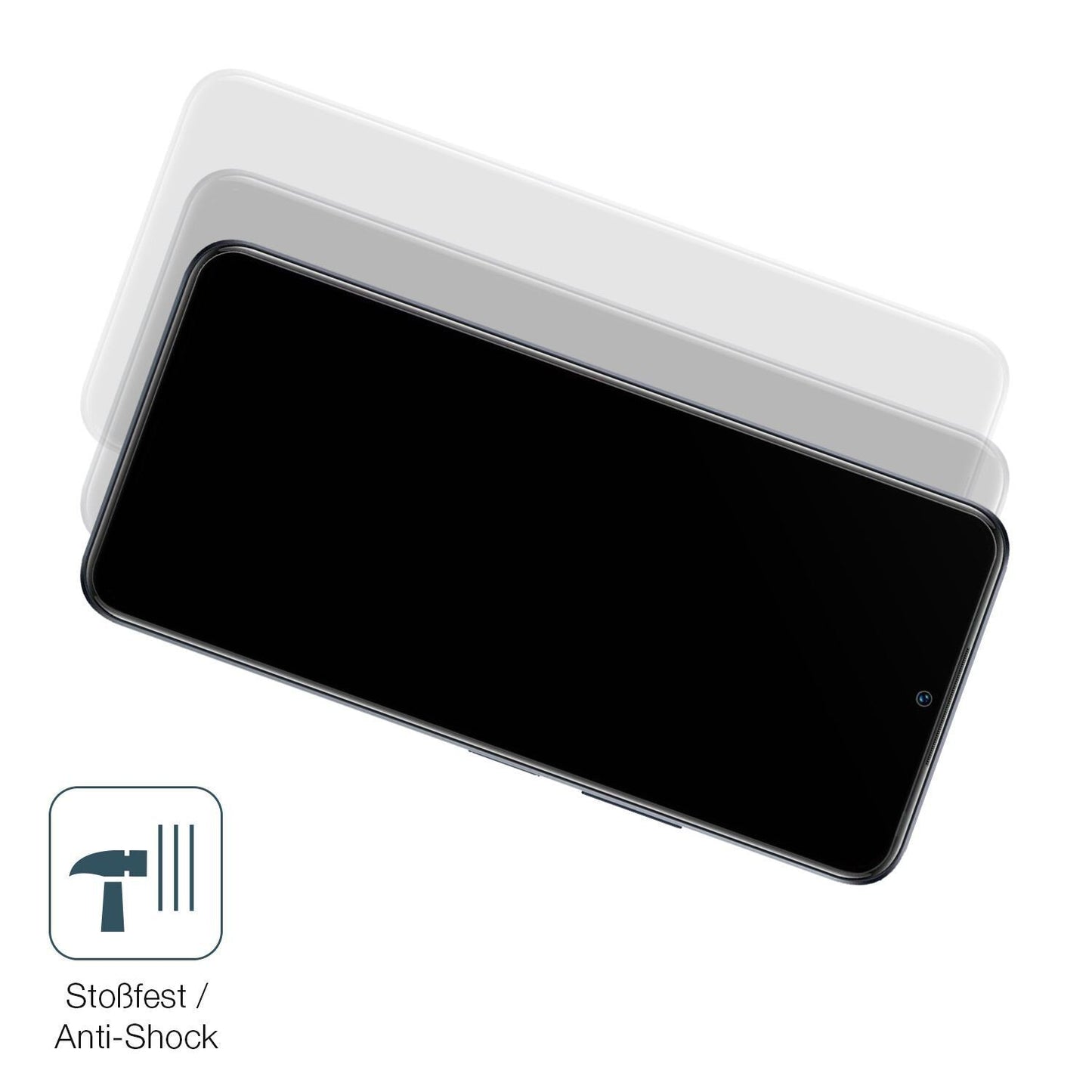 2x 9H Schutzfolie matt für Infinix Note 12 Pro 5G  (4)