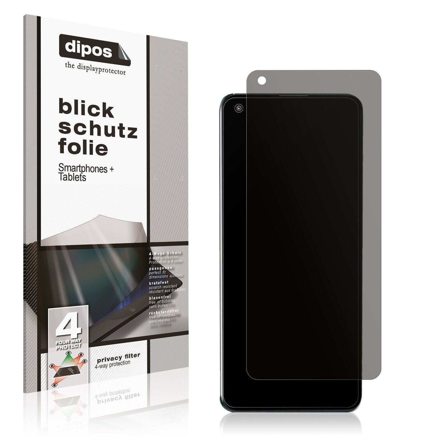 Blickschutzfolie für Walton Primo RX9 matt Schutzf (1)