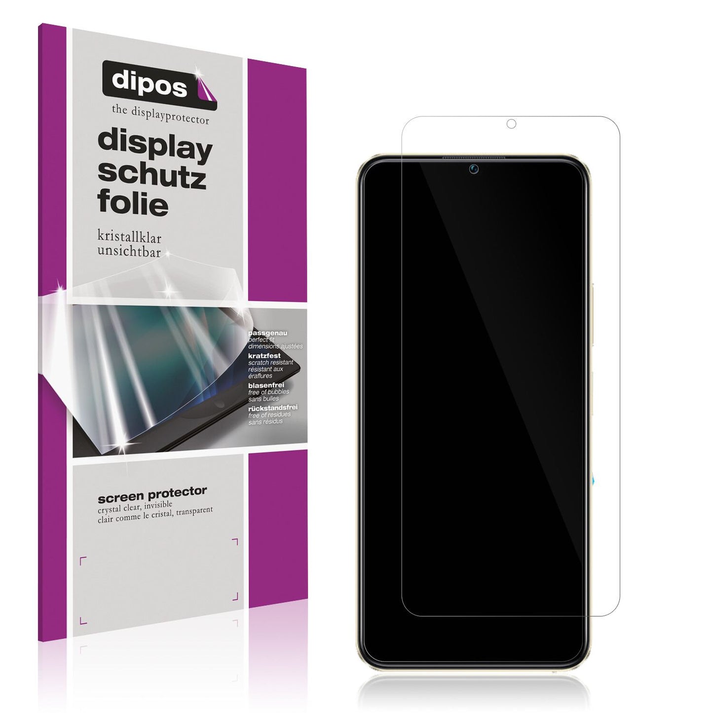 6x Schutzfolie klar für Vivo Y16 Display-Schutzfol (1)