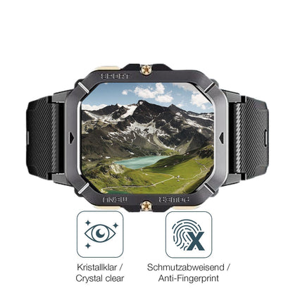6x Schutzfolie klar für Oukitel BT101 2.02 Zoll Di (4)