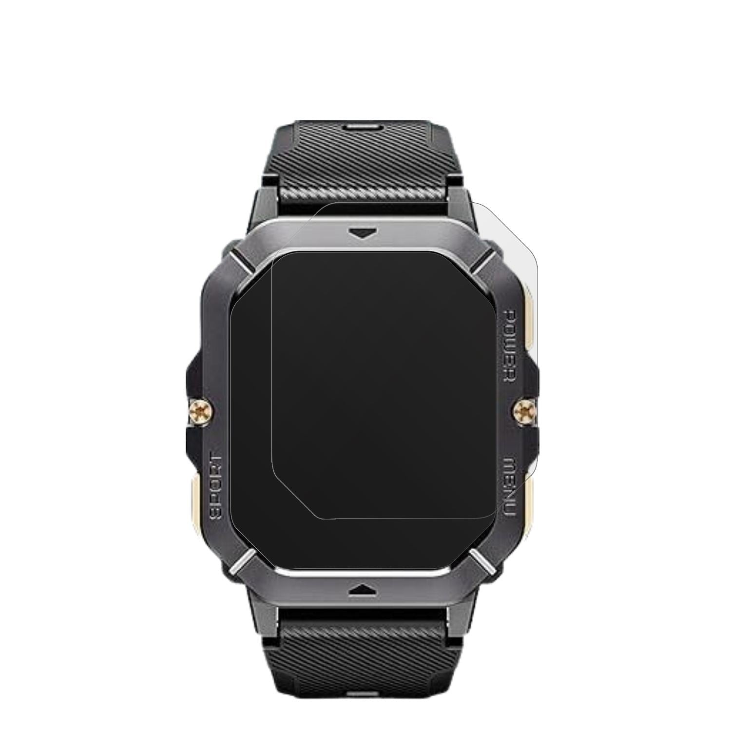6x Schutzfolie matt für Oukitel BT101 2.02 Zoll Di (2)