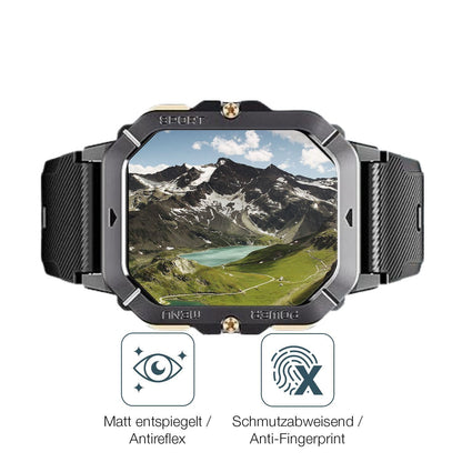 6x Schutzfolie matt für Oukitel BT101 2.02 Zoll Di (4)