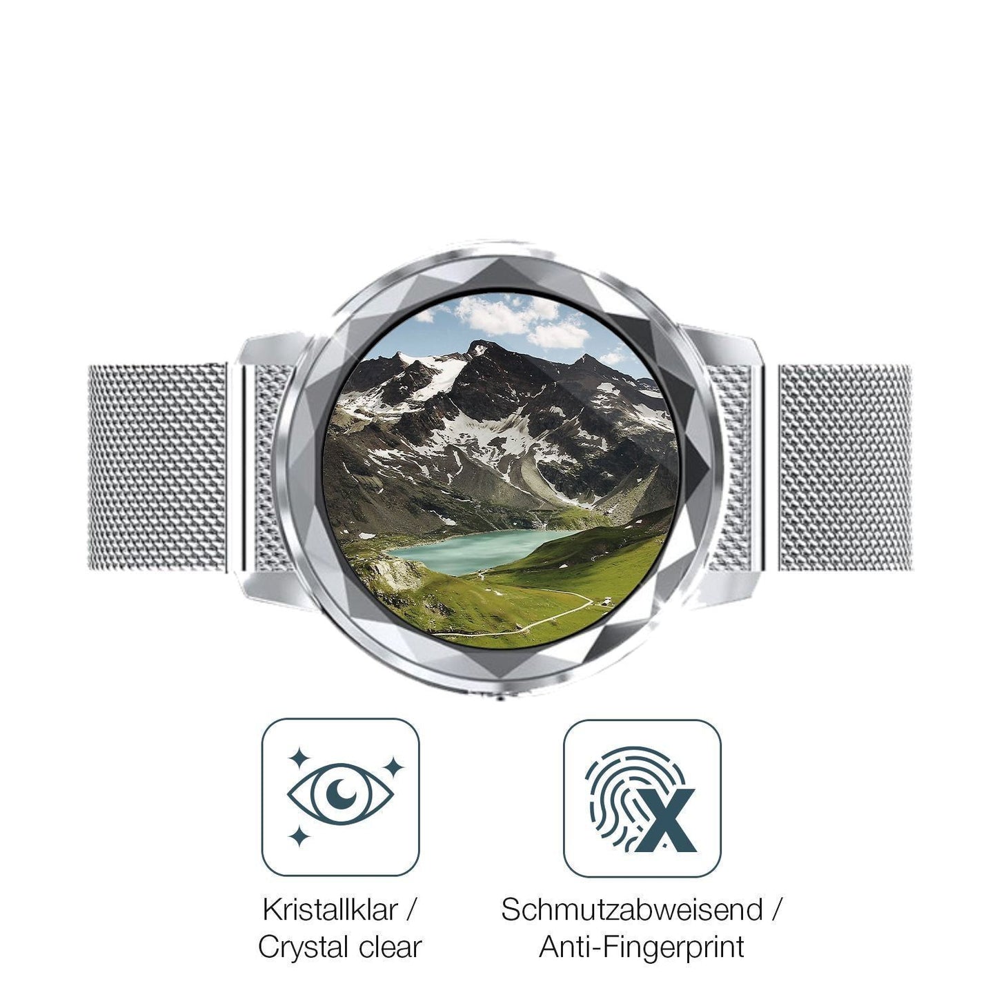 6x Schutzfolie klar für Homailida G209 1.32 Zoll D (4)