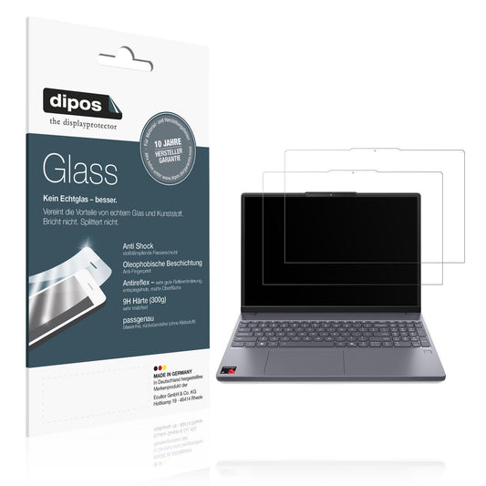 2x 9H Schutzfolie matt für Lenovo IdeaPad Slim 3x  (1)