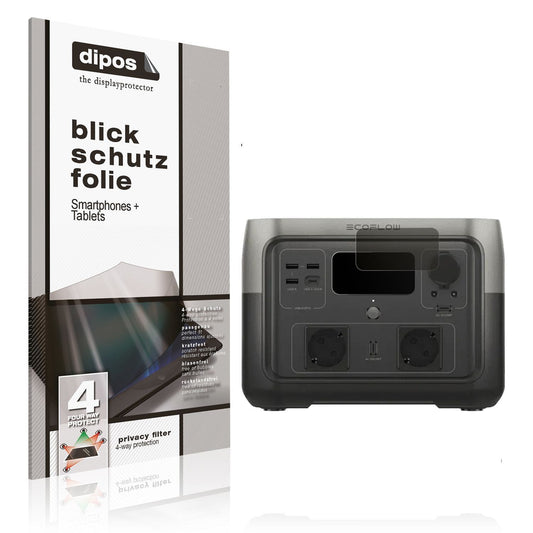 Blickschutzfolie für EF Ecoflow River 2 Max matt S (1)