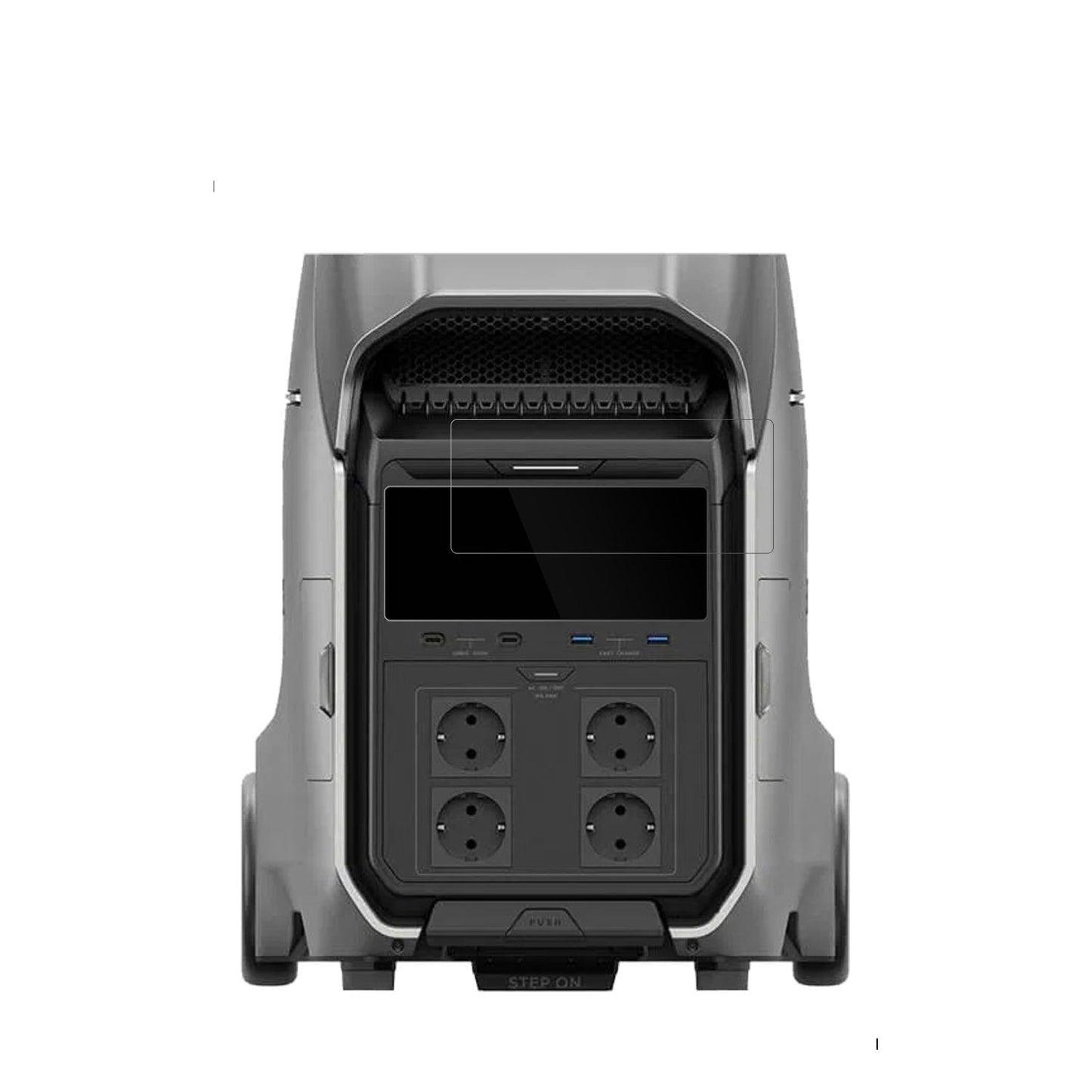2x Schutzfolie klar für EF Ecoflow Delta 3 Plus Di (2)