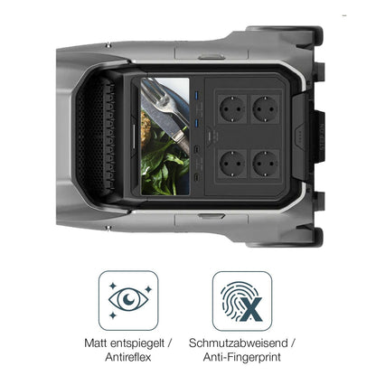 2x Schutzfolie matt für EF Ecoflow Delta 3 Plus Di (4)