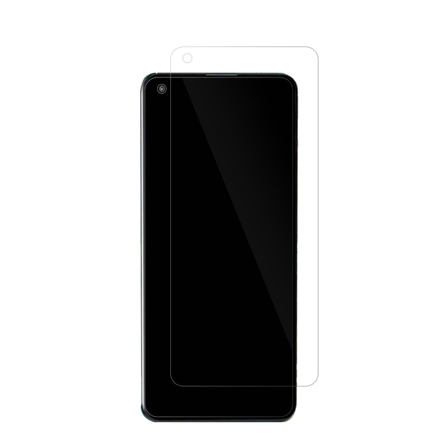 2x Schutzfolie klar für Walton Primo RX9 Display-S (2)
