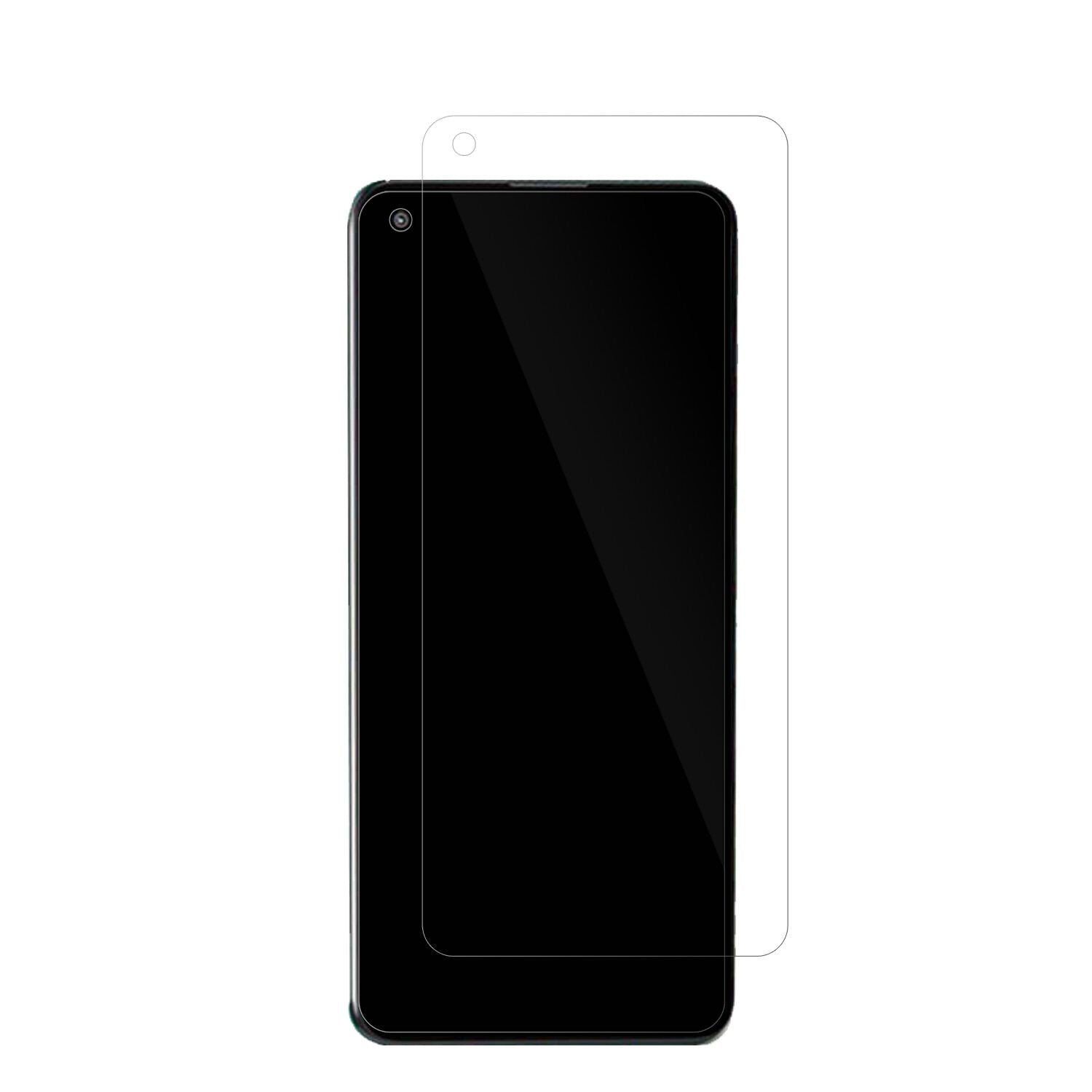 2x Schutzfolie klar für Walton Primo RX9 Display-S (2)
