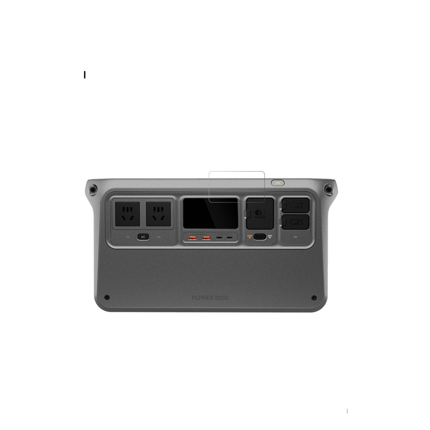 2x Schutzfolie klar für DJI Power 1000 Display-Sch (2)