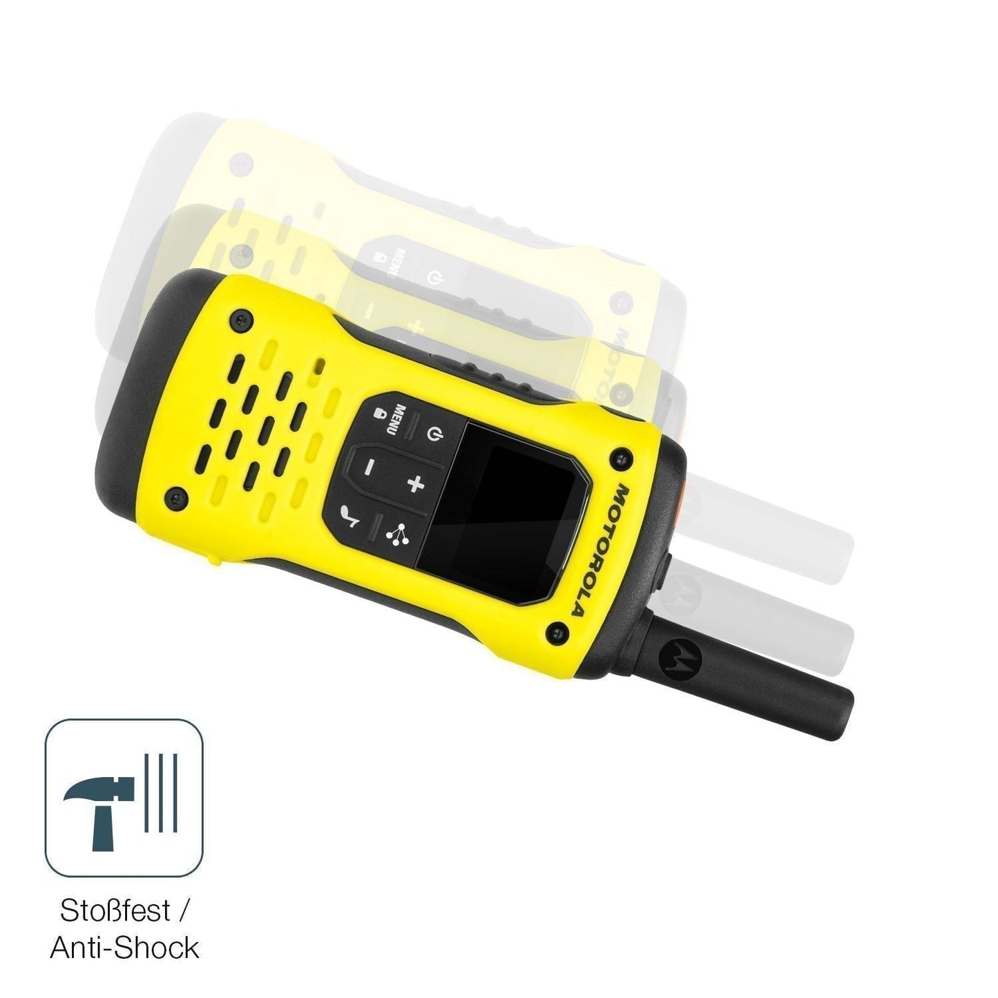 2x 9H Schutzfolie für Motorola TLKR T92 H20 PMR Pa (4)