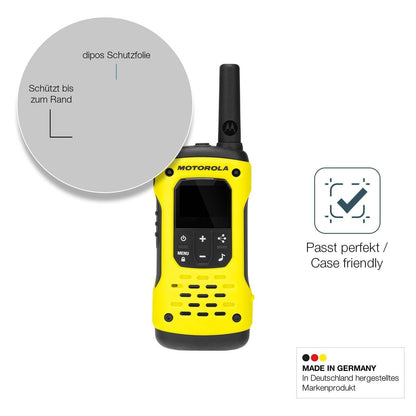 2x 9H Schutzfolie für Motorola TLKR T92 H20 PMR Pa (6)