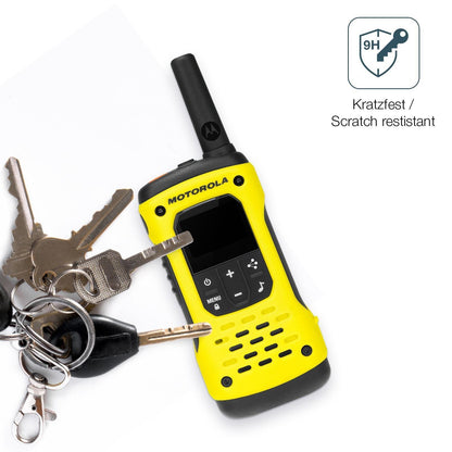 2x 9H Schutzfolie matt für Motorola TLKR T92 H20 P (3)
