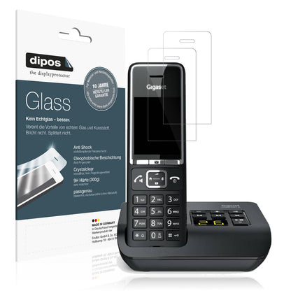 2x 9H Schutzfolie für Gigaset Comfort 520A Duo Pan (1)