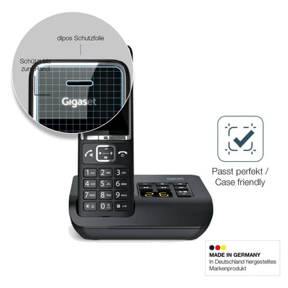 2x 9H Schutzfolie für Gigaset Comfort 520A Duo Pan (6)