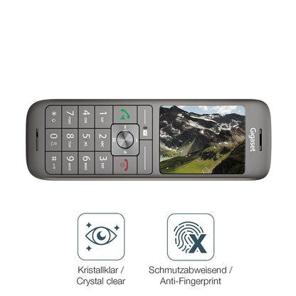 4x Schutzfolie klar für Gigaset CL660HX Display-Sc (4)