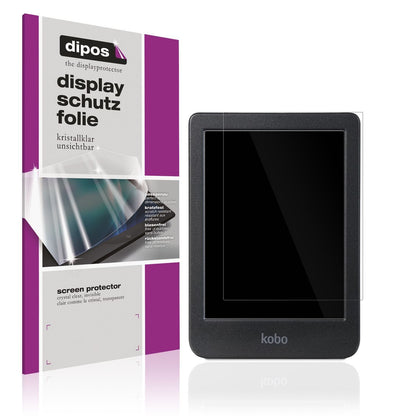 2x Schutzfolie klar für Kobo Clara BW eReader Disp (1)