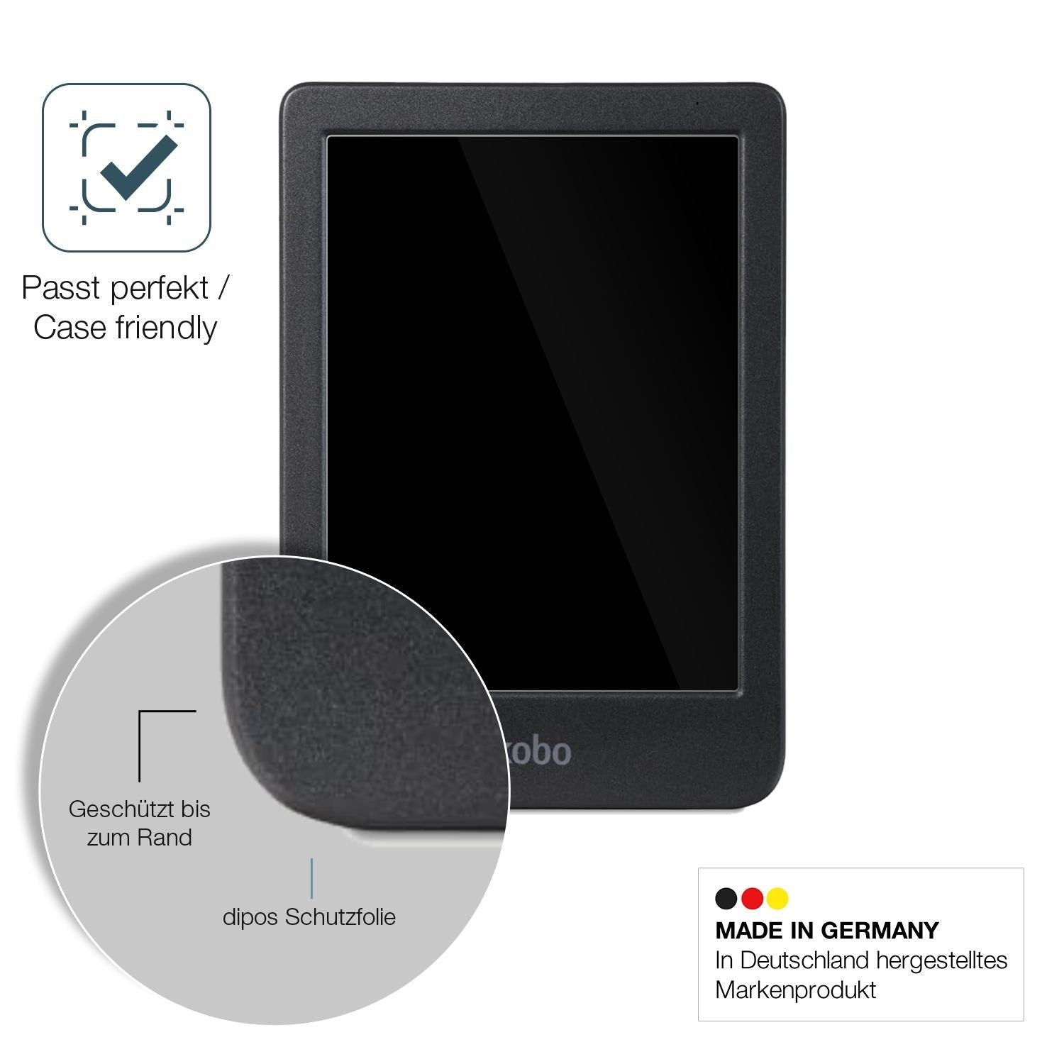 2x 9H Schutzfolie für Kobo Clara BW eReader Panzer (6)