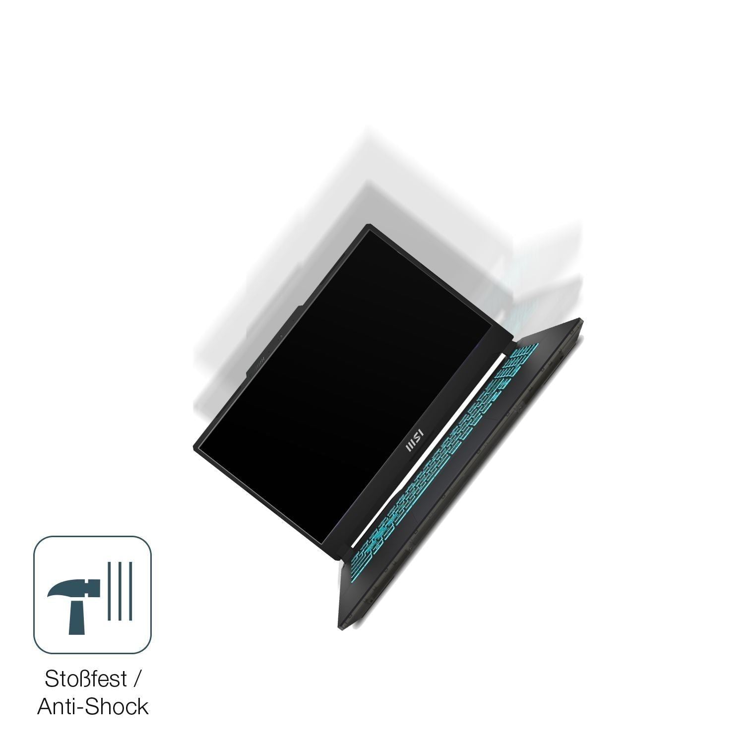 2x 9H Schutzfolie matt für MSI Cyborg 15 Gaming La (4)