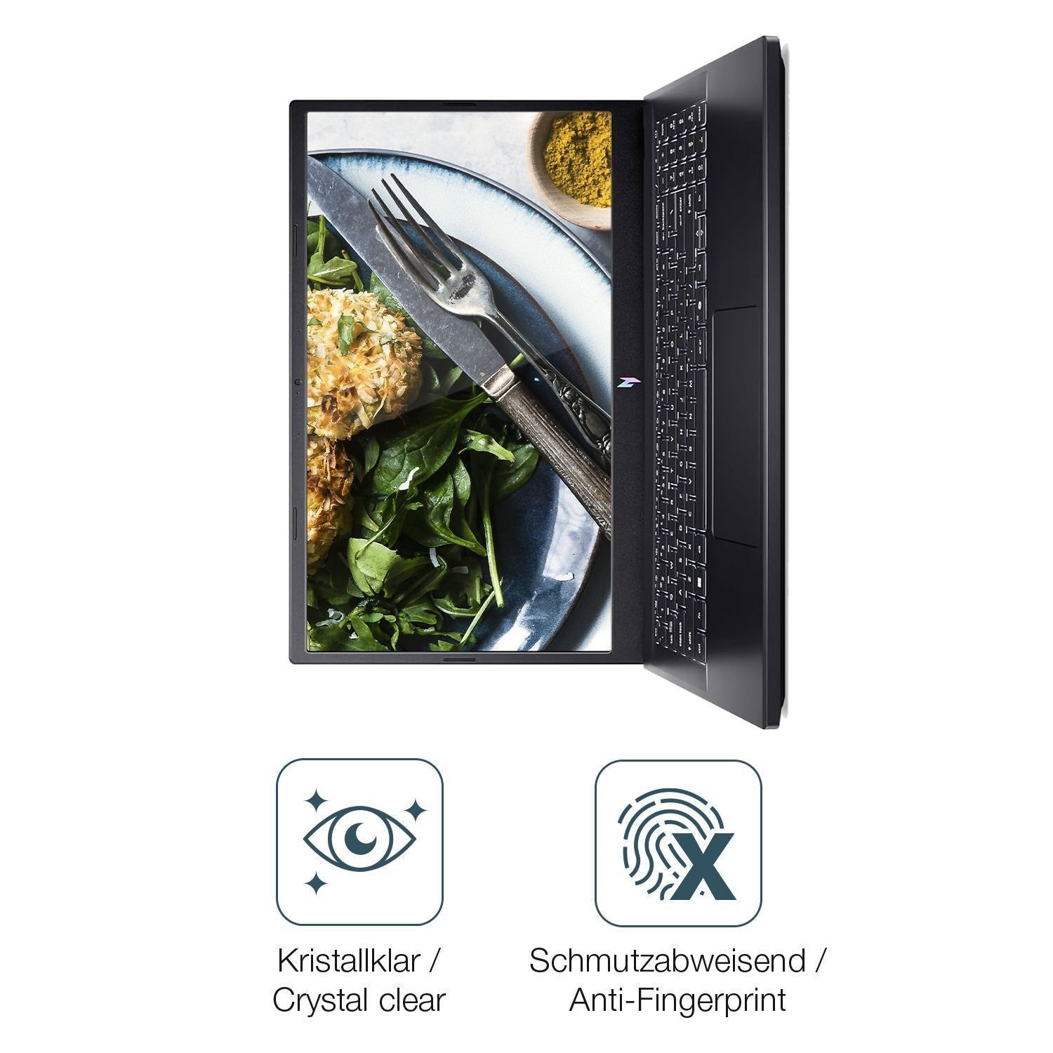 2x 9H Schutzfolie für Acer Nitro V16 (ANV16-41-R96 (5)