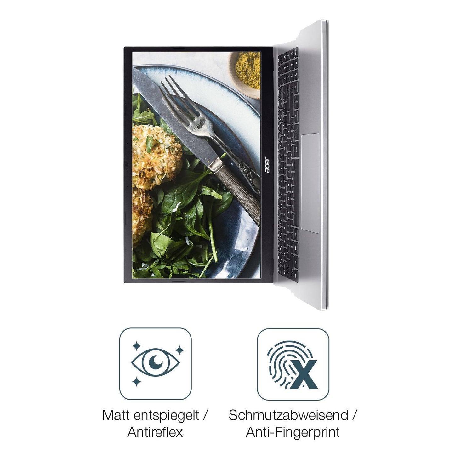 2x Schutzfolie matt für Acer Aspire 3 Display-Schu (4)