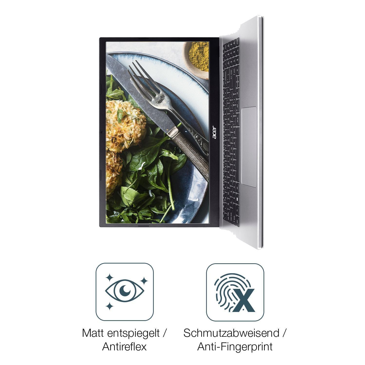 2x Schutzfolie matt für Acer Aspire 3 Display-Schu (4)