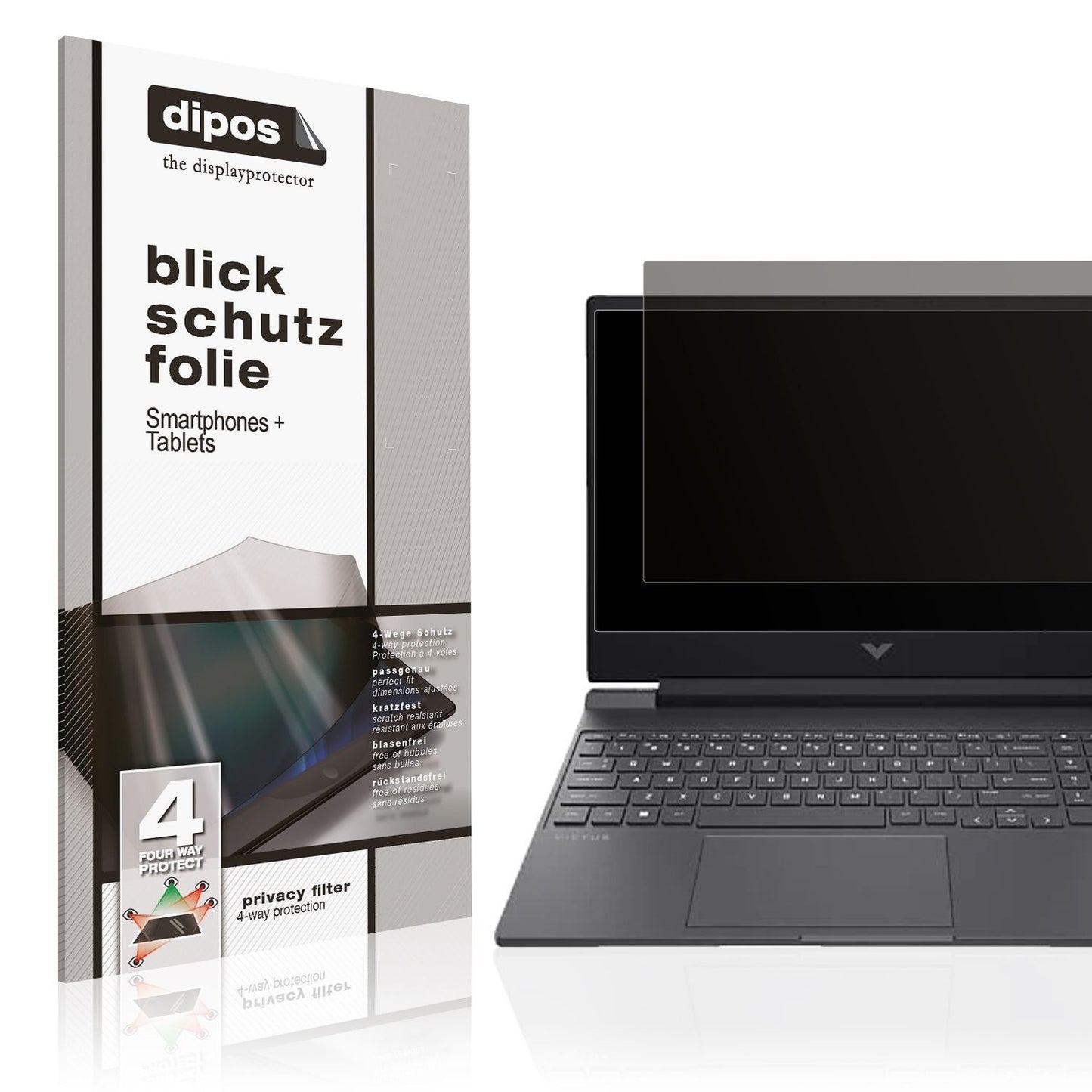 Blickschutzfolie für HP Victus Gaming Laptop matt  (1)