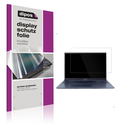 2x Schutzfolie klar für Asus Vivobook 15 Display-S (1)