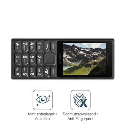 2x 9H Schutzfolie matt für Nokia 105 2024 Panzerfo (5)
