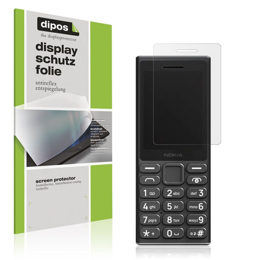 4x Schutzfolie matt für Nokia 105 4G 2024 Display- (1)