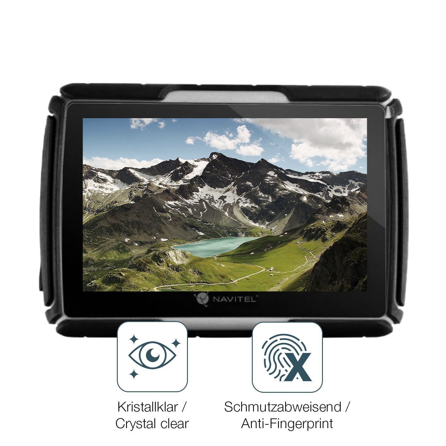 2x 9H Schutzfolie für Navitel G550 Moto 4.3 Zoll P (5)