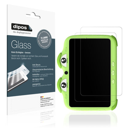 2x 9H Schutzfolie matt für Ascrecem Y8 Kids Tablet (1)