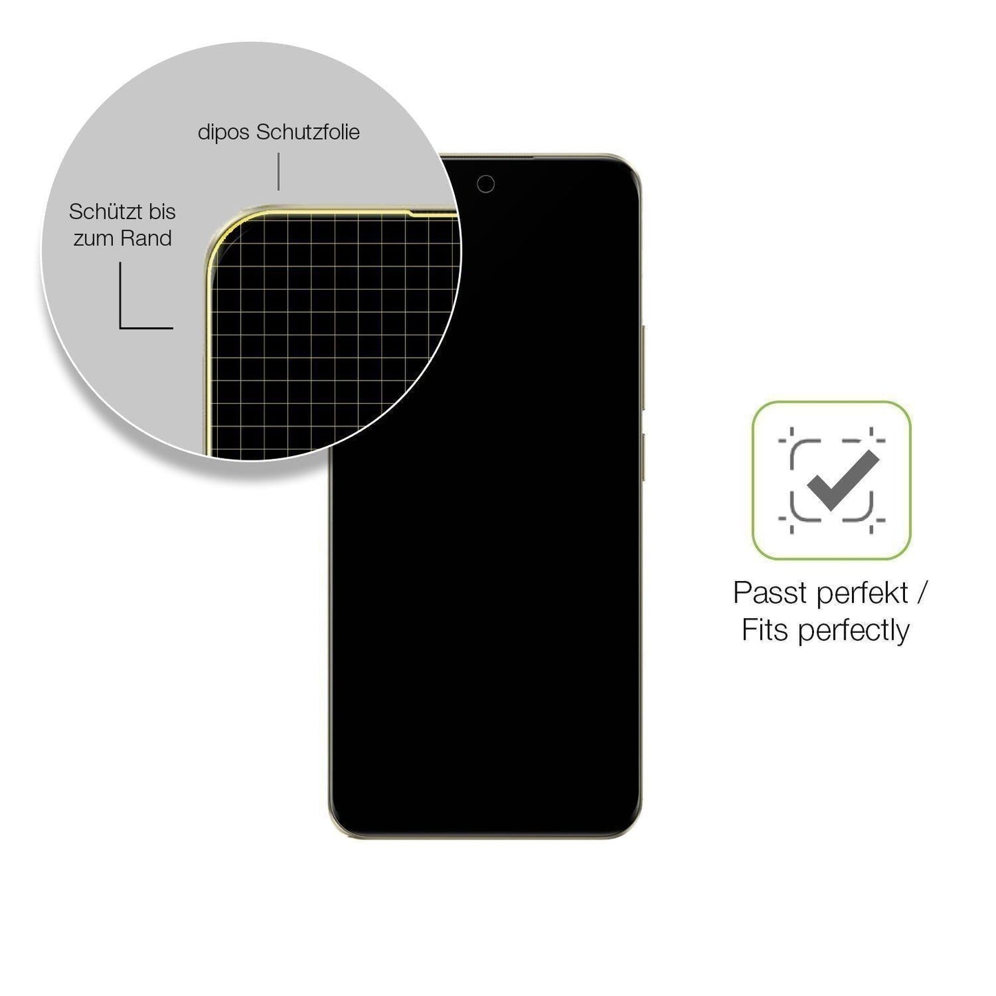 2x Full Cover Schutzfolie matt für Realme 14 Pro L (6)