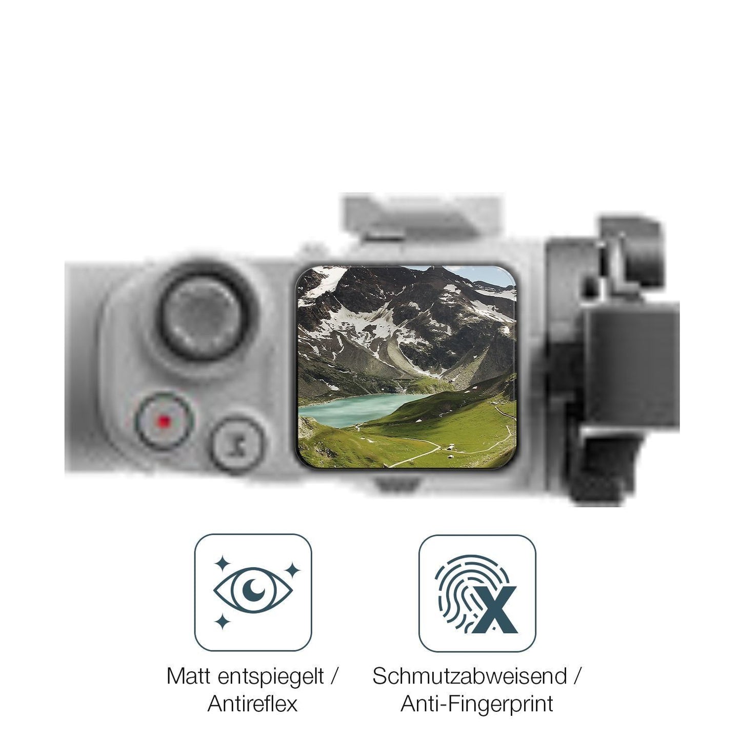 4x Schutzfolie matt für DJI RS 4 Mini Display-Schu (4)