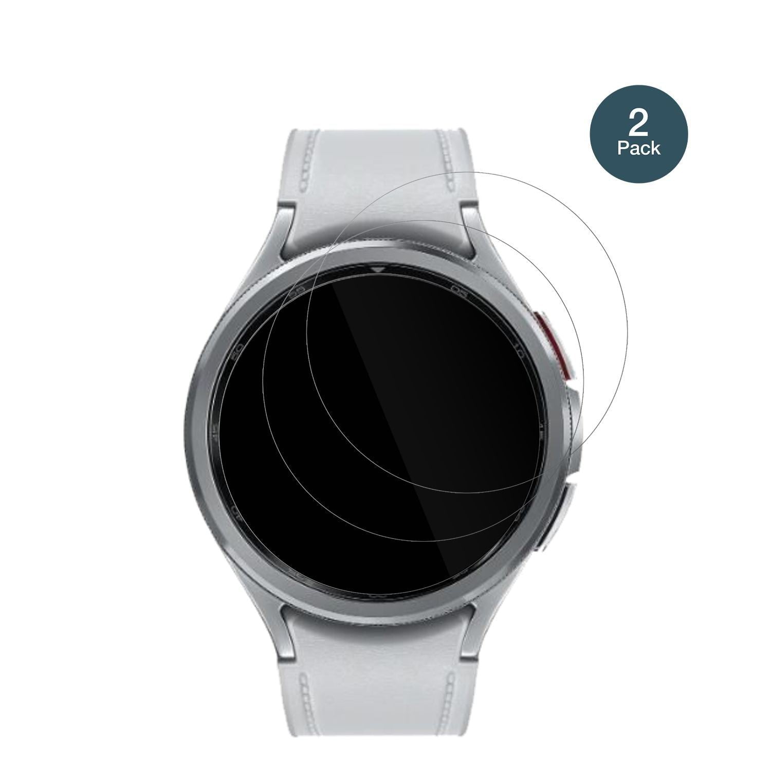 2x 9H Schutzfolie für Samsung Galaxy Watch 6 Class (2)