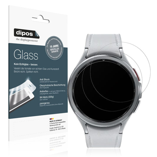 2x 9H Schutzfolie matt für Samsung Galaxy Watch 6  (1)