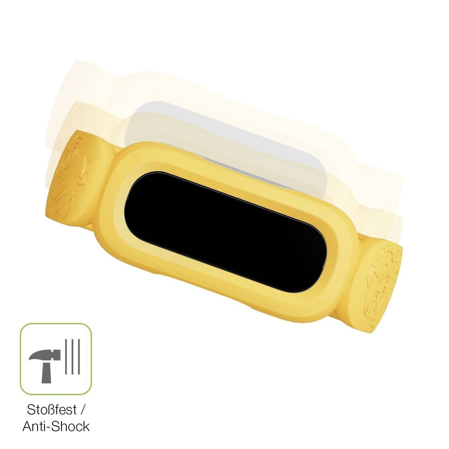 2x Full Cover Schutzfolie matt für FitBit Ace 3 Mi (4)