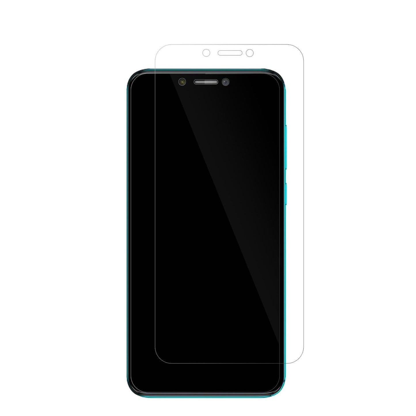 2x Schutzfolie klar für Walton Primo EF10 Display- (2)