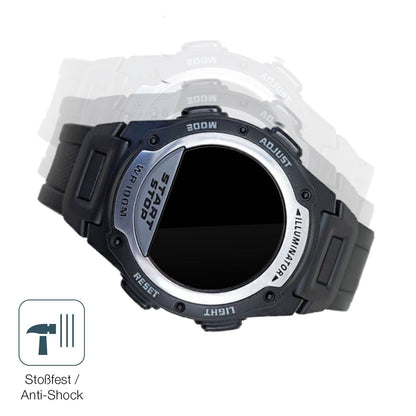 2x 9H Schutzfolie für Casio W-756 Panzerfolie (4)