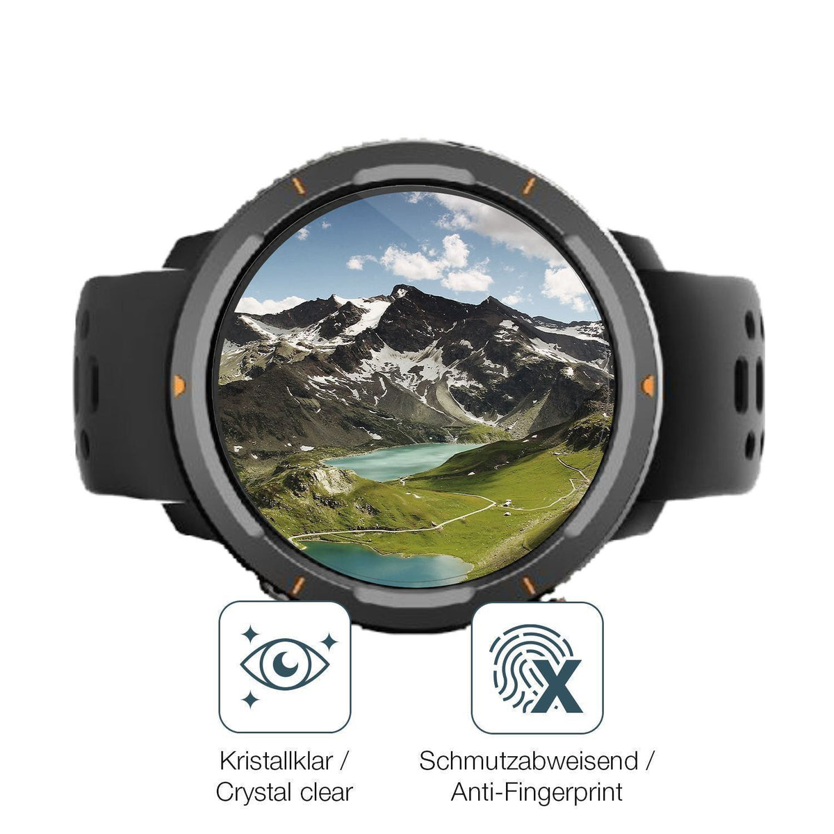 6x Schutzfolie klar für Hammer Watch 2 Lite Displa (4)