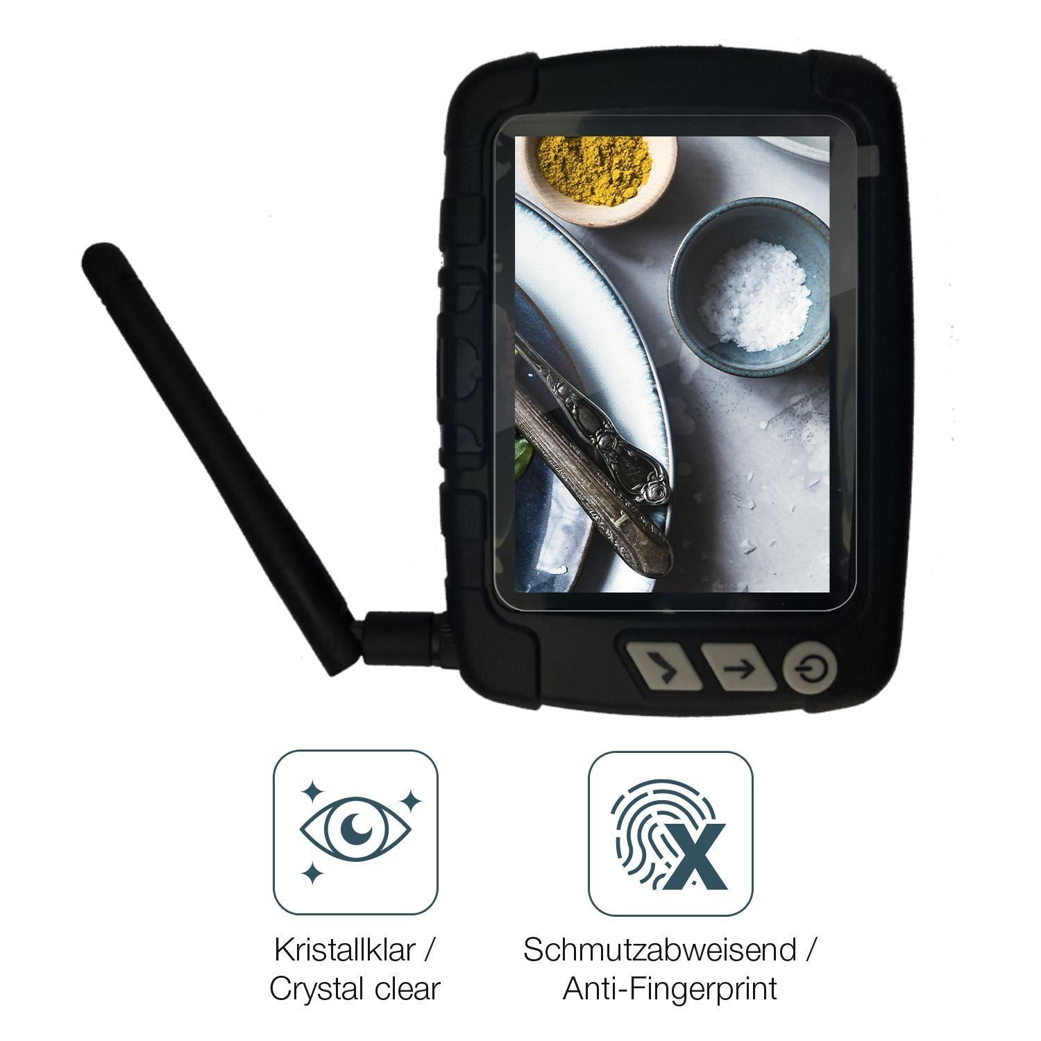2x 9H Schutzfolie für Boatman Plus Fishfinder Panz (5)