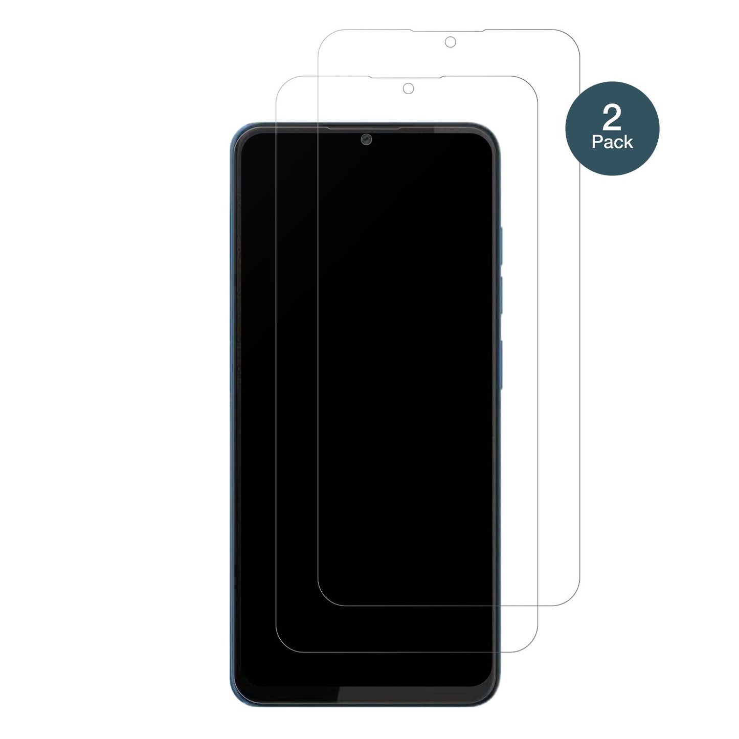 2x 9H Schutzfolie matt für HTC Wildfire E5 Plus Pa (2)
