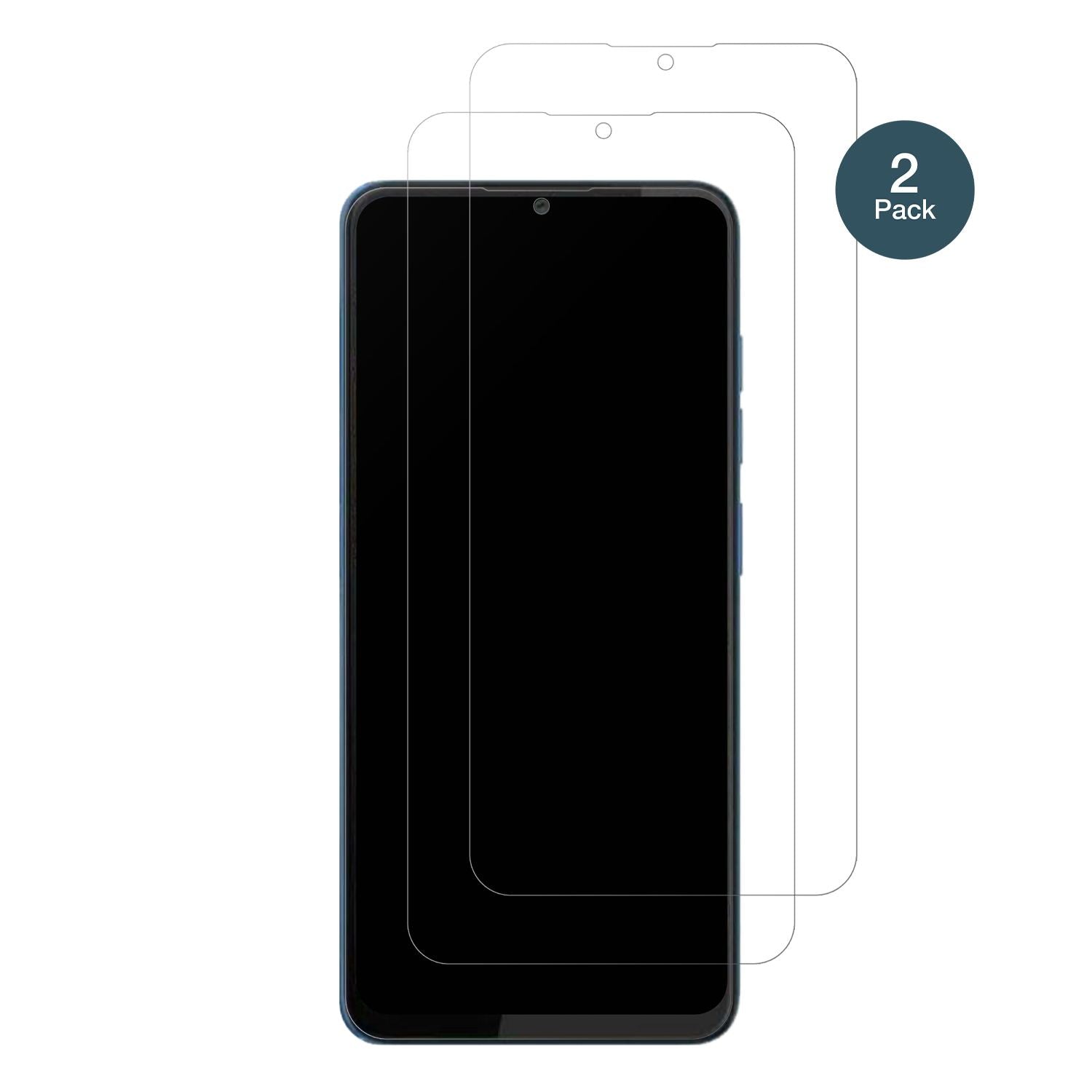2x 9H Schutzfolie matt für HTC Wildfire E5 Plus Pa (2)