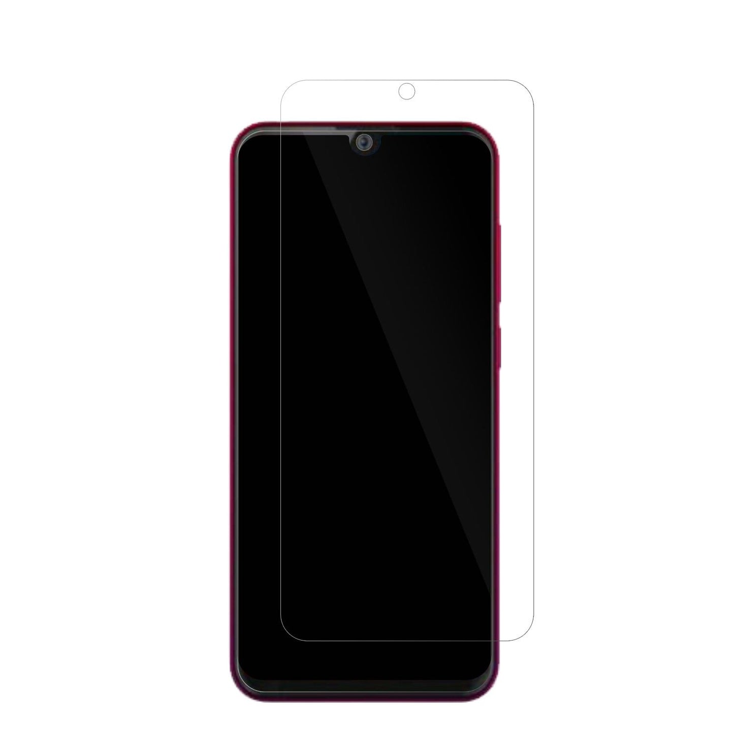 2x Schutzfolie klar für Walton Primo H9 Display-Sc (2)