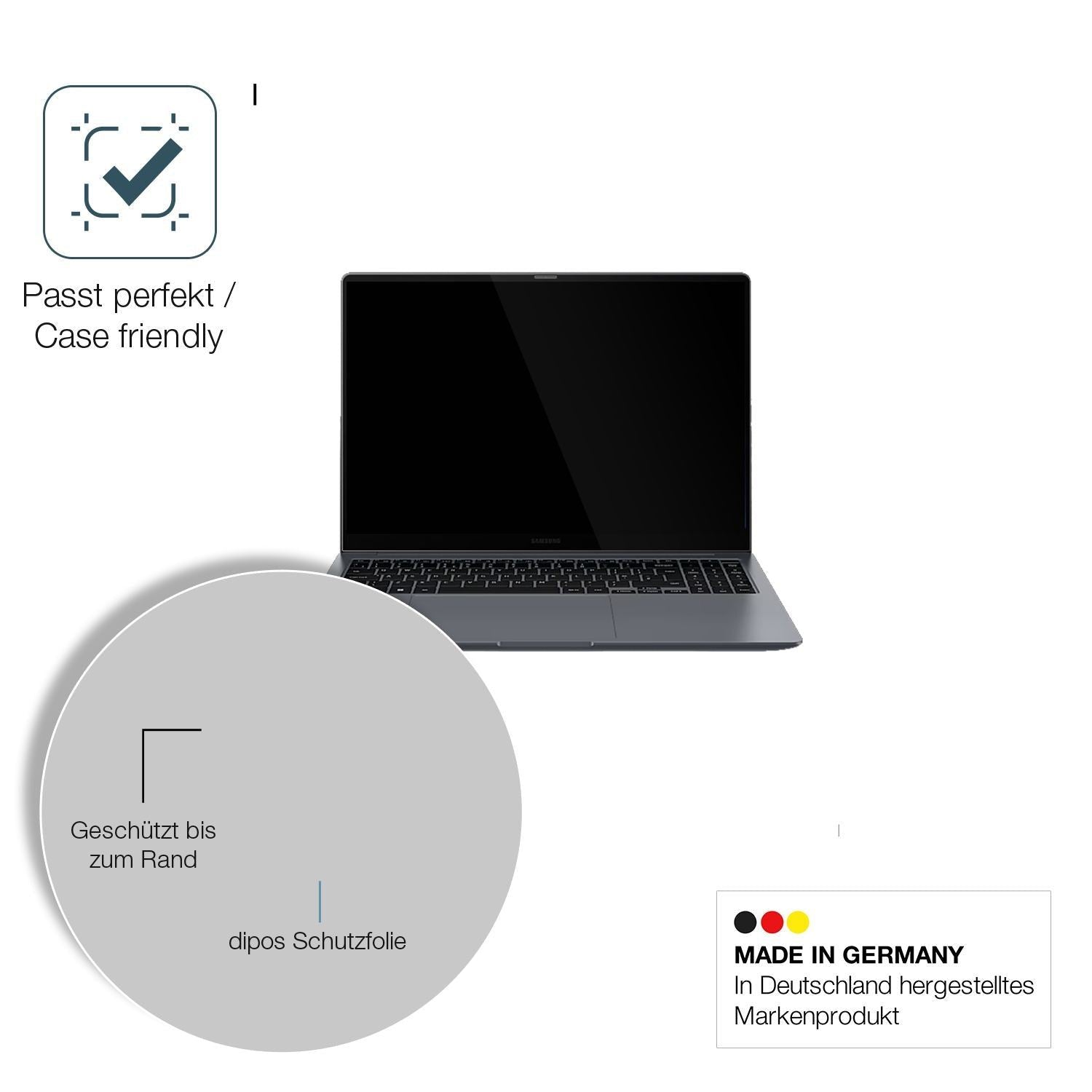 2x 9H Schutzfolie für Samsung Galaxy Book 4 Pro 16 (6)