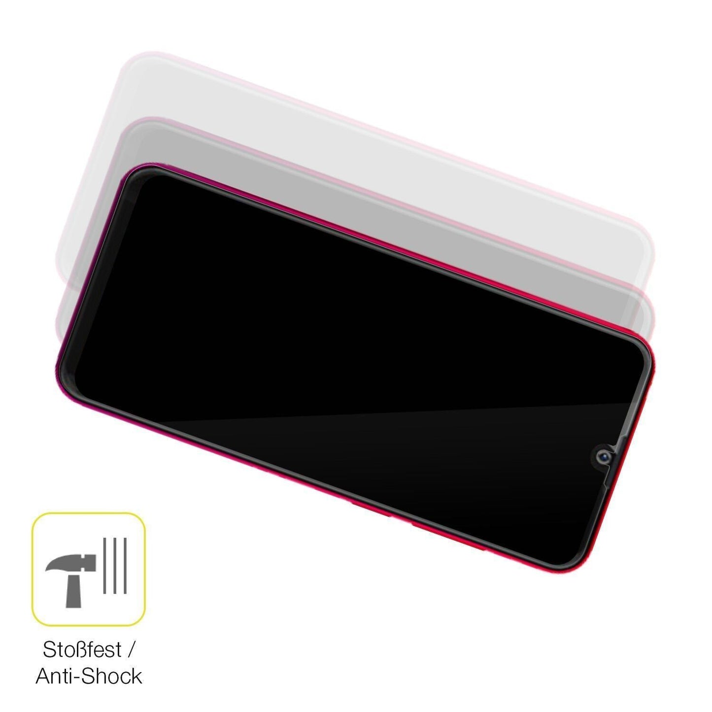 2x 3D Full Cover Schutzfolie für Walton Primo N5 (4)