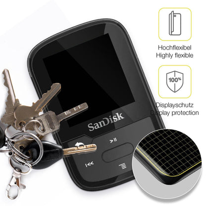 2x 3D Full Cover Schutzfolie für SanDisk Clip Spor (3)