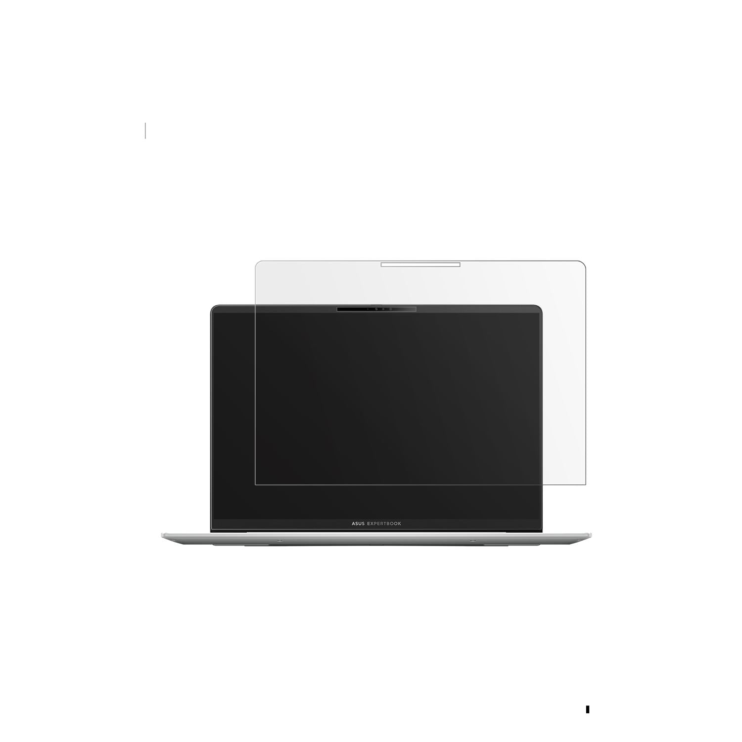 2x Schutzfolie matt für Asus Expertbook P5 V5405 D (2)