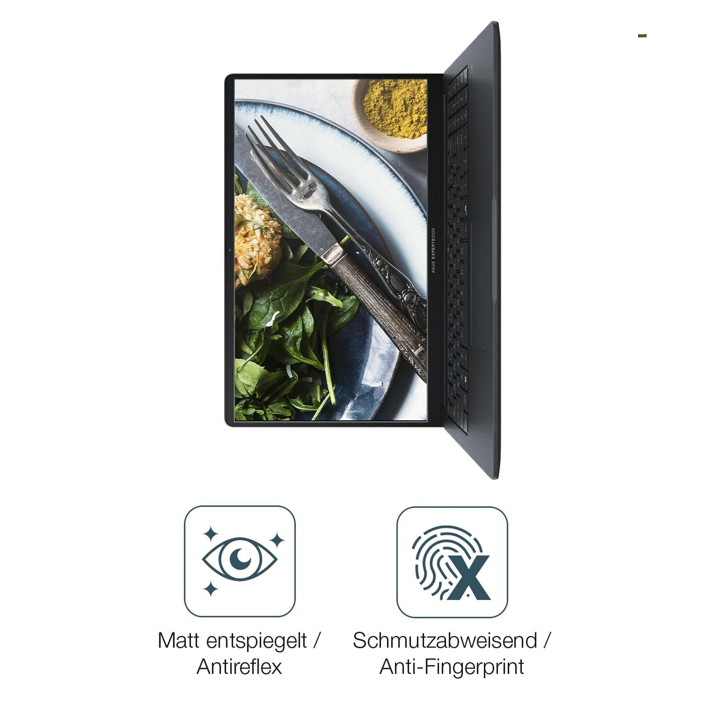 2x 9H Schutzfolie matt für Asus Expertbook B1 BM15 (5)