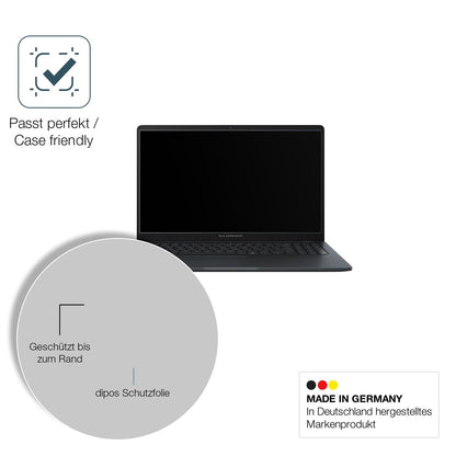 2x 9H Schutzfolie matt für Asus Expertbook B1 BM15 (6)